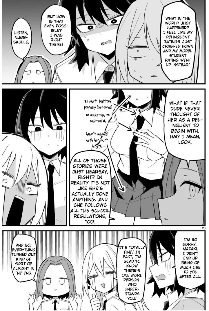 I’m the Class President, but I Fell in Love and Became a Bad Girl! Chapter 5 - Page 23