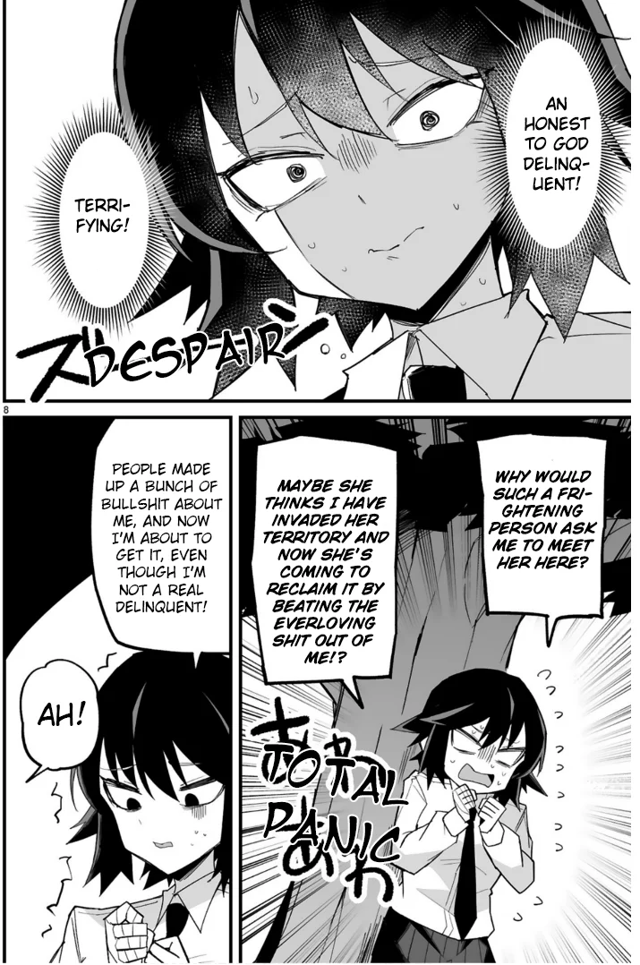 I’m the Class President, but I Fell in Love and Became a Bad Girl! Chapter 5 - Page 8