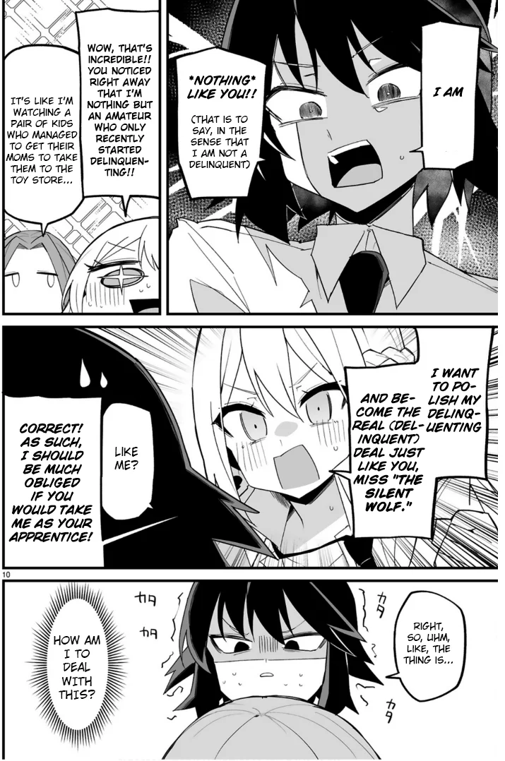I’m the Class President, but I Fell in Love and Became a Bad Girl! Chapter 5 - Page 10