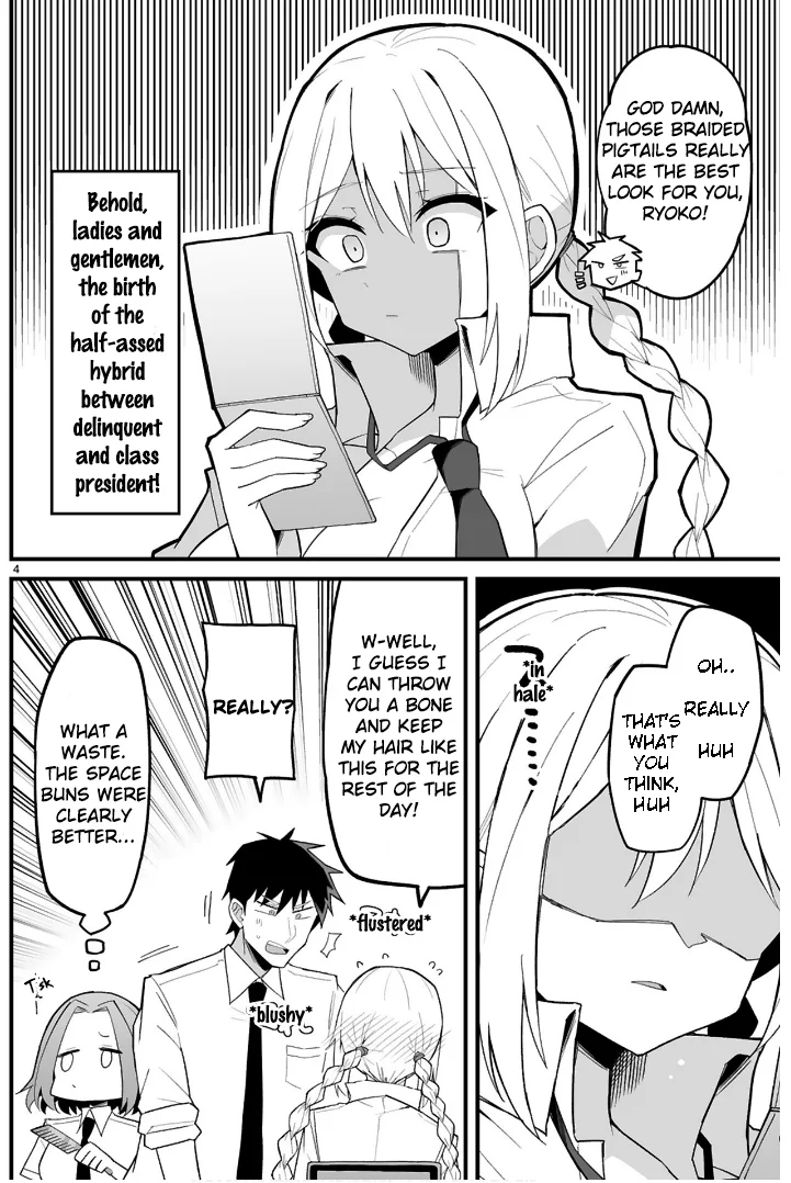 I’m the Class President, but I Fell in Love and Became a Bad Girl! Chapter 8.5 - Page 4