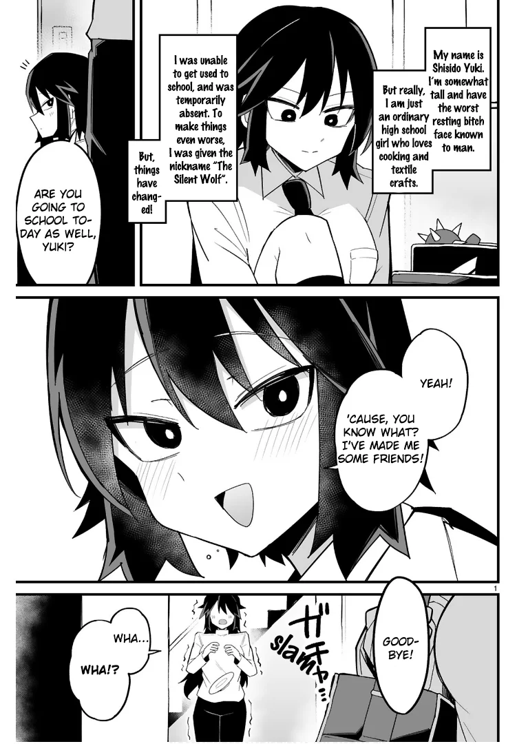 I’m the Class President, but I Fell in Love and Became a Bad Girl! Chapter 8 - Page 1