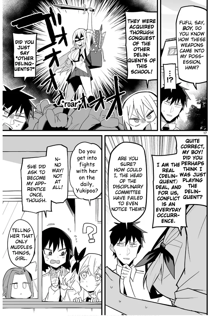 I’m the Class President, but I Fell in Love and Became a Bad Girl! Chapter 8 - Page 17