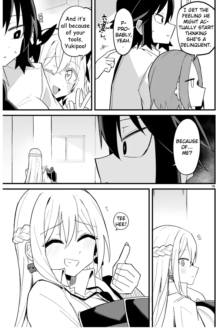 I’m the Class President, but I Fell in Love and Became a Bad Girl! Chapter 8 - Page 19