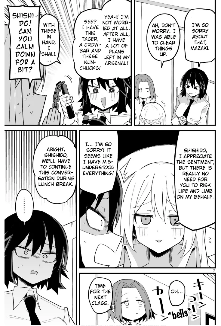 I’m the Class President, but I Fell in Love and Became a Bad Girl! Chapter 8 - Page 7