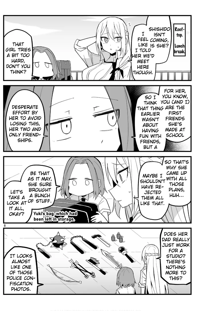 I’m the Class President, but I Fell in Love and Became a Bad Girl! Chapter 8 - Page 8
