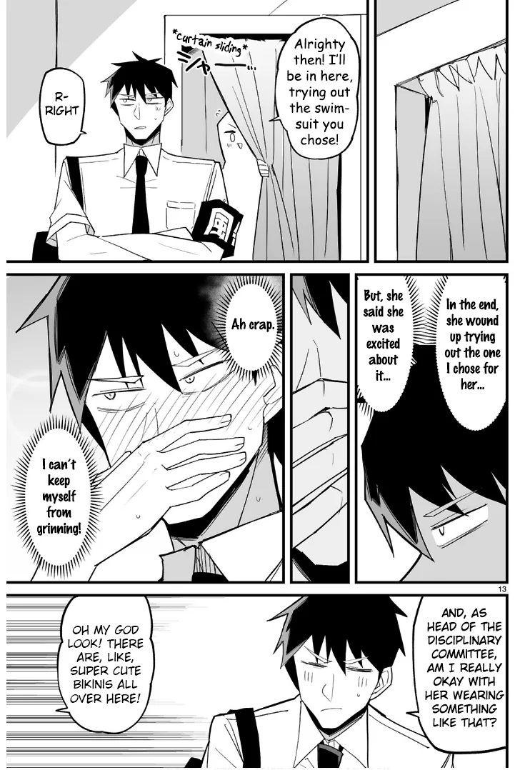 I’m the Class President, but I Fell in Love and Became a Bad Girl! Chapter 9 - Page 13