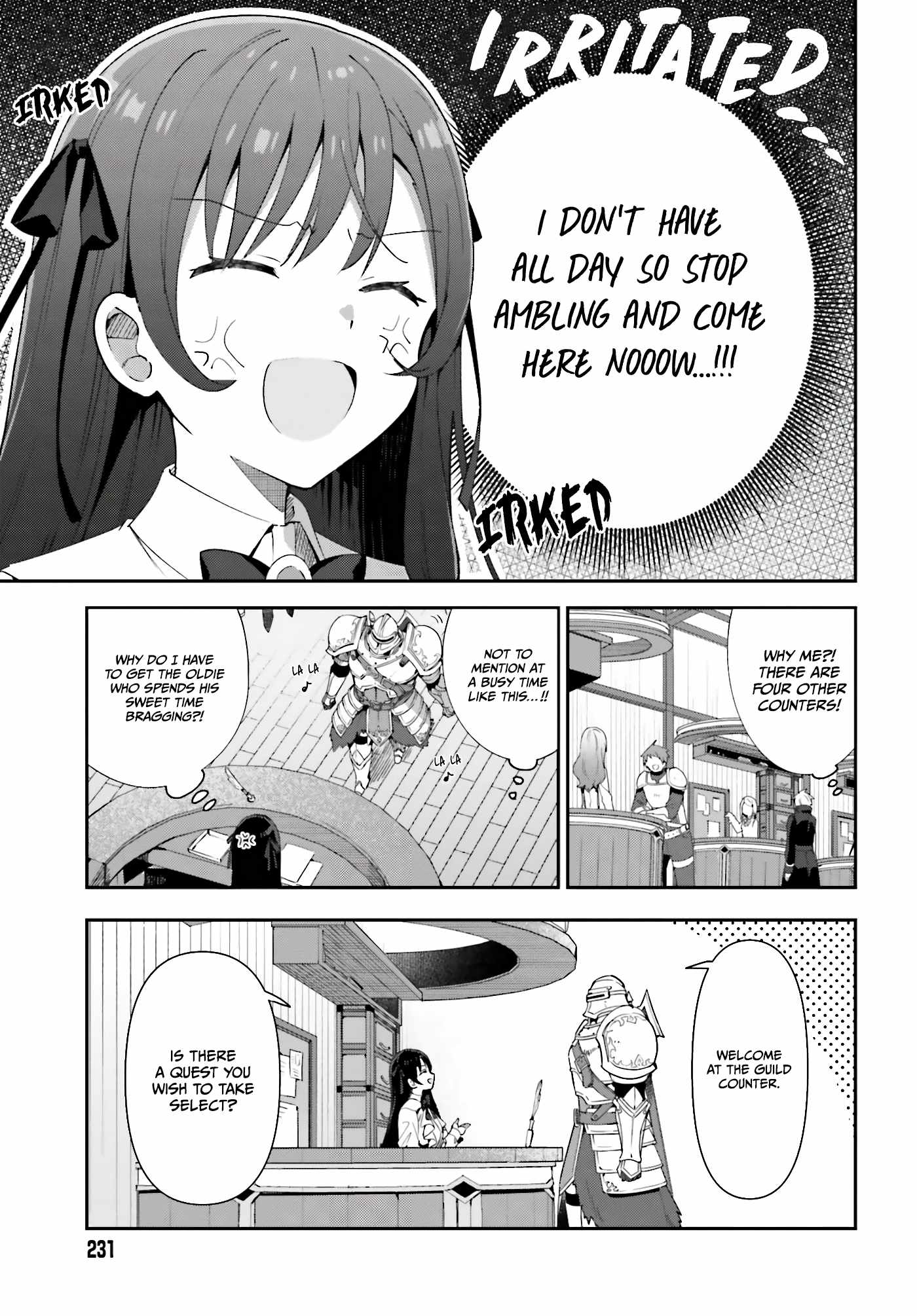 I’m the Guild Receptionist, but Since I Don’t Want to Work Overtime, I Think I’ll Just Solo the Boss Chapter 1 - Page 7