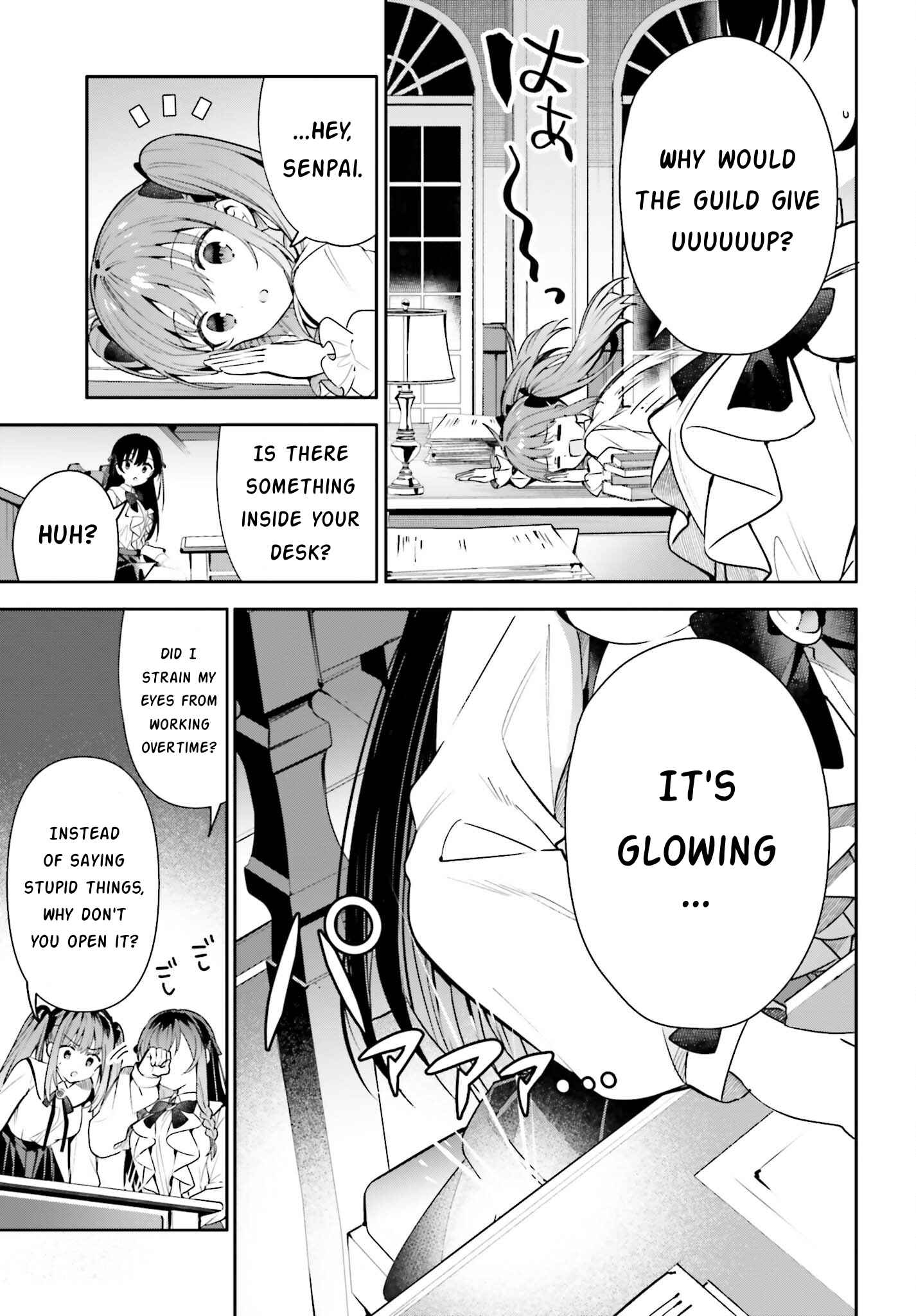 I’m the Guild Receptionist, but Since I Don’t Want to Work Overtime, I Think I’ll Just Solo the Boss Chapter 19 - Page 7
