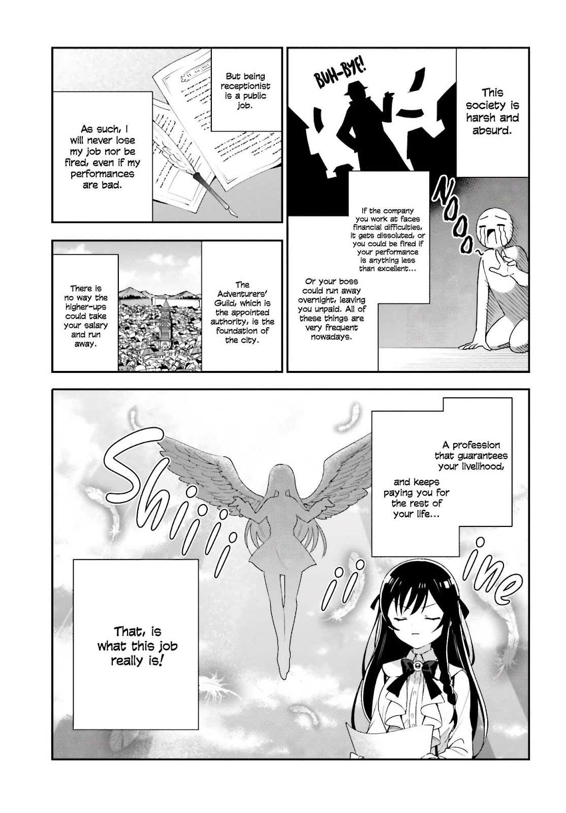 I’m the Guild Receptionist, but Since I Don’t Want to Work Overtime, I Think I’ll Just Solo the Boss Chapter 2 - Page 10