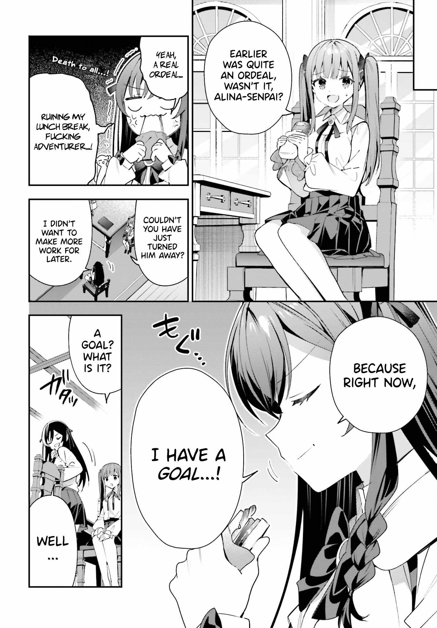 I’m the Guild Receptionist, but Since I Don’t Want to Work Overtime, I Think I’ll Just Solo the Boss Chapter 24 - Page 4