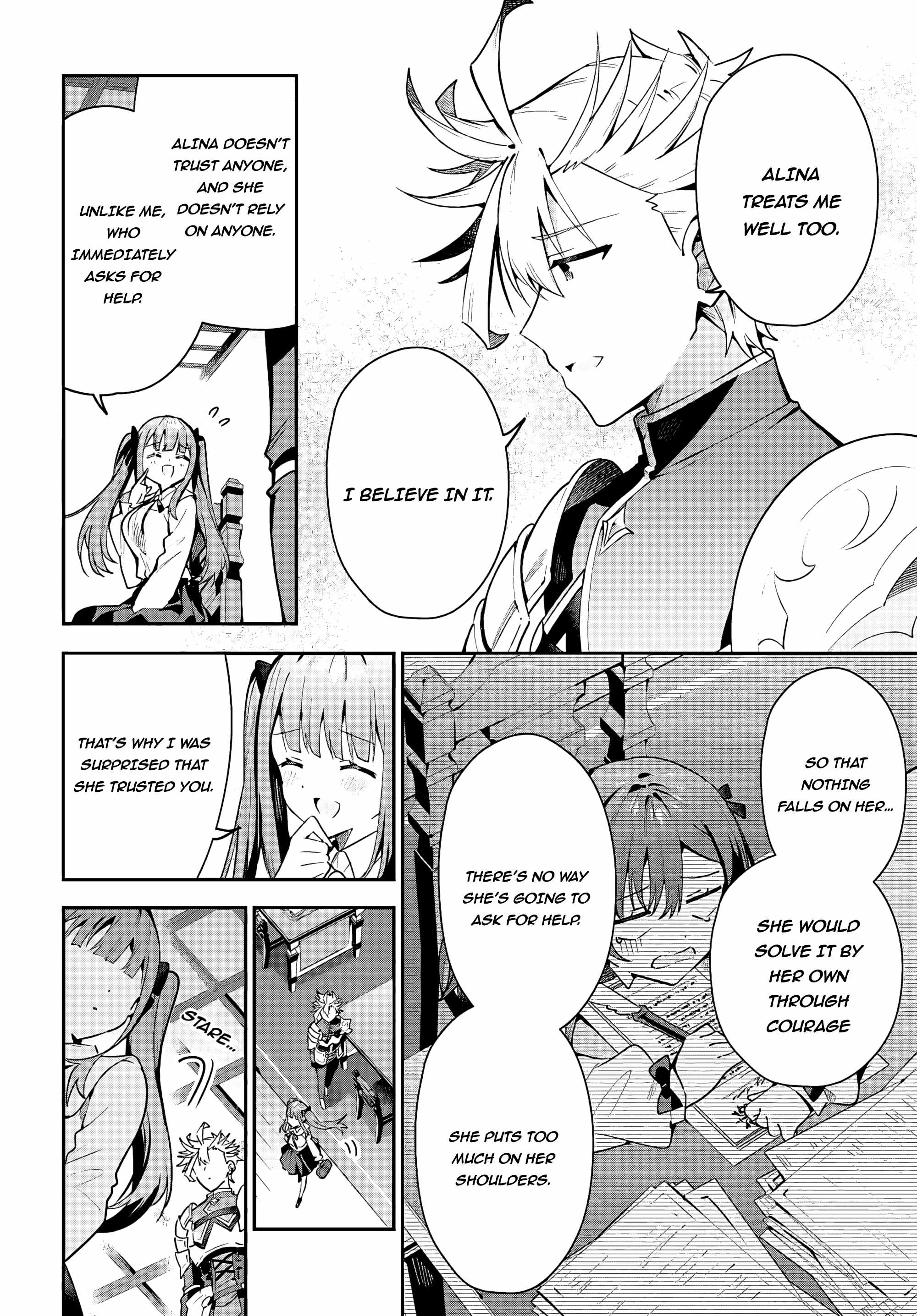 I’m the Guild Receptionist, but Since I Don’t Want to Work Overtime, I Think I’ll Just Solo the Boss Chapter 28.1 - Page 12