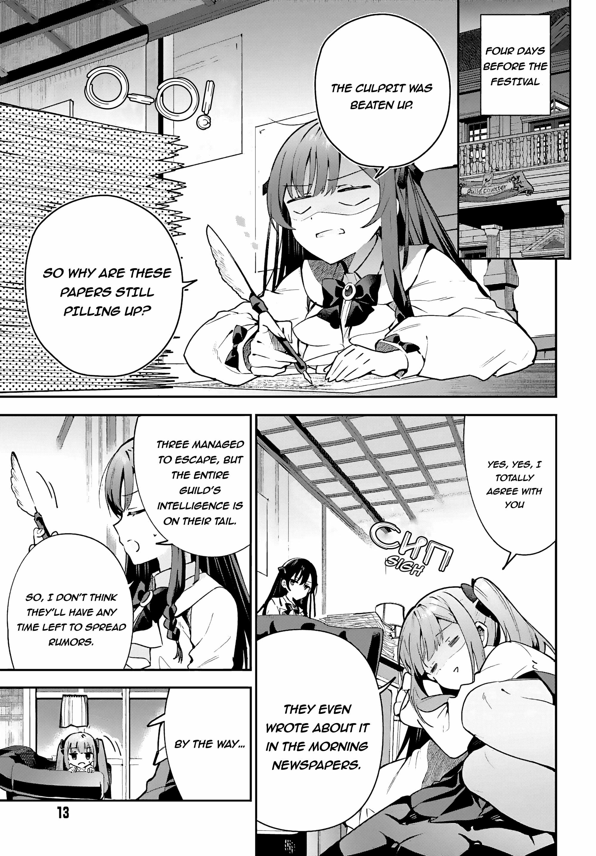 I’m the Guild Receptionist, but Since I Don’t Want to Work Overtime, I Think I’ll Just Solo the Boss Chapter 28.1 - Page 6