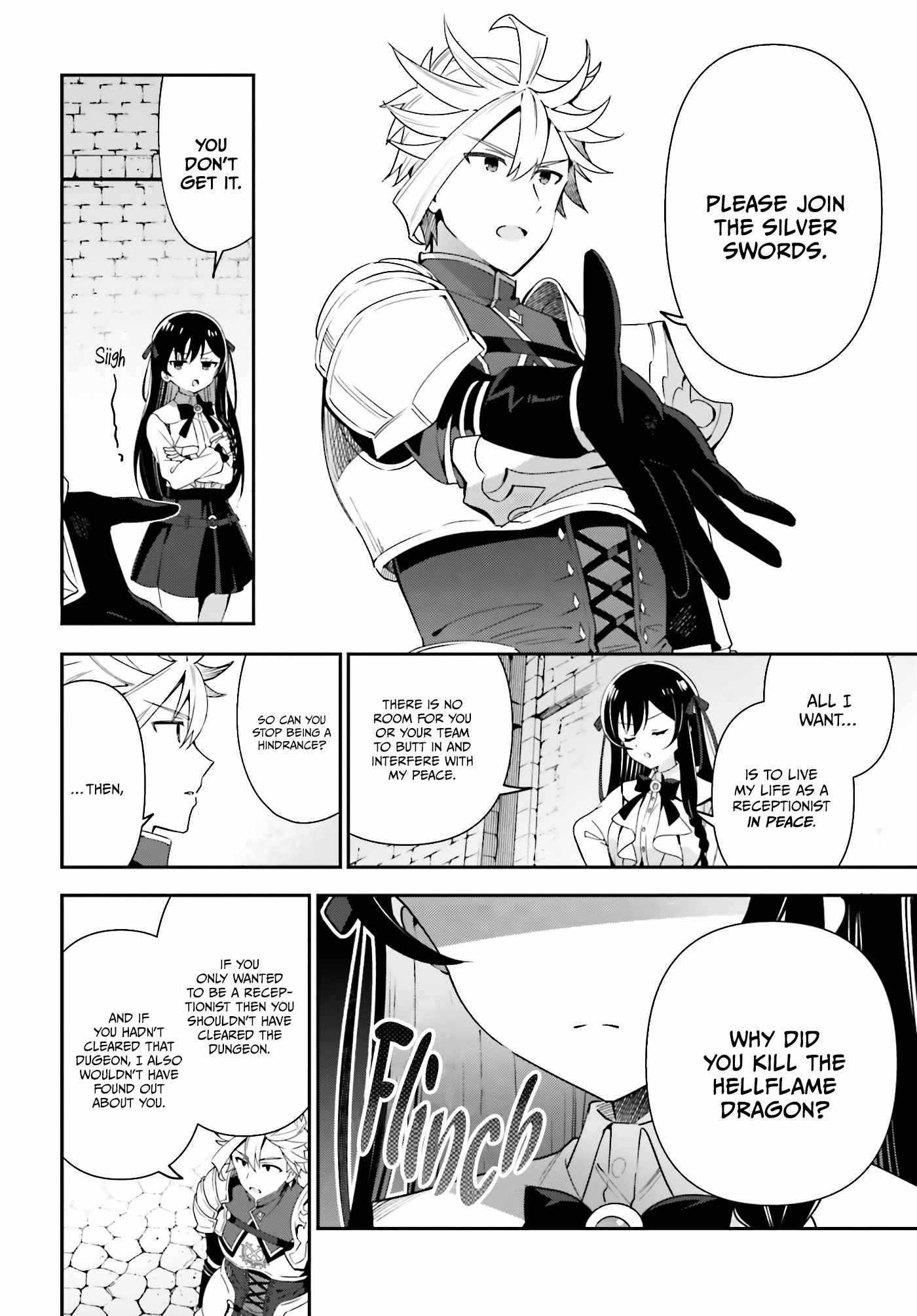 I’m the Guild Receptionist, but Since I Don’t Want to Work Overtime, I Think I’ll Just Solo the Boss Chapter 3 - Page 23