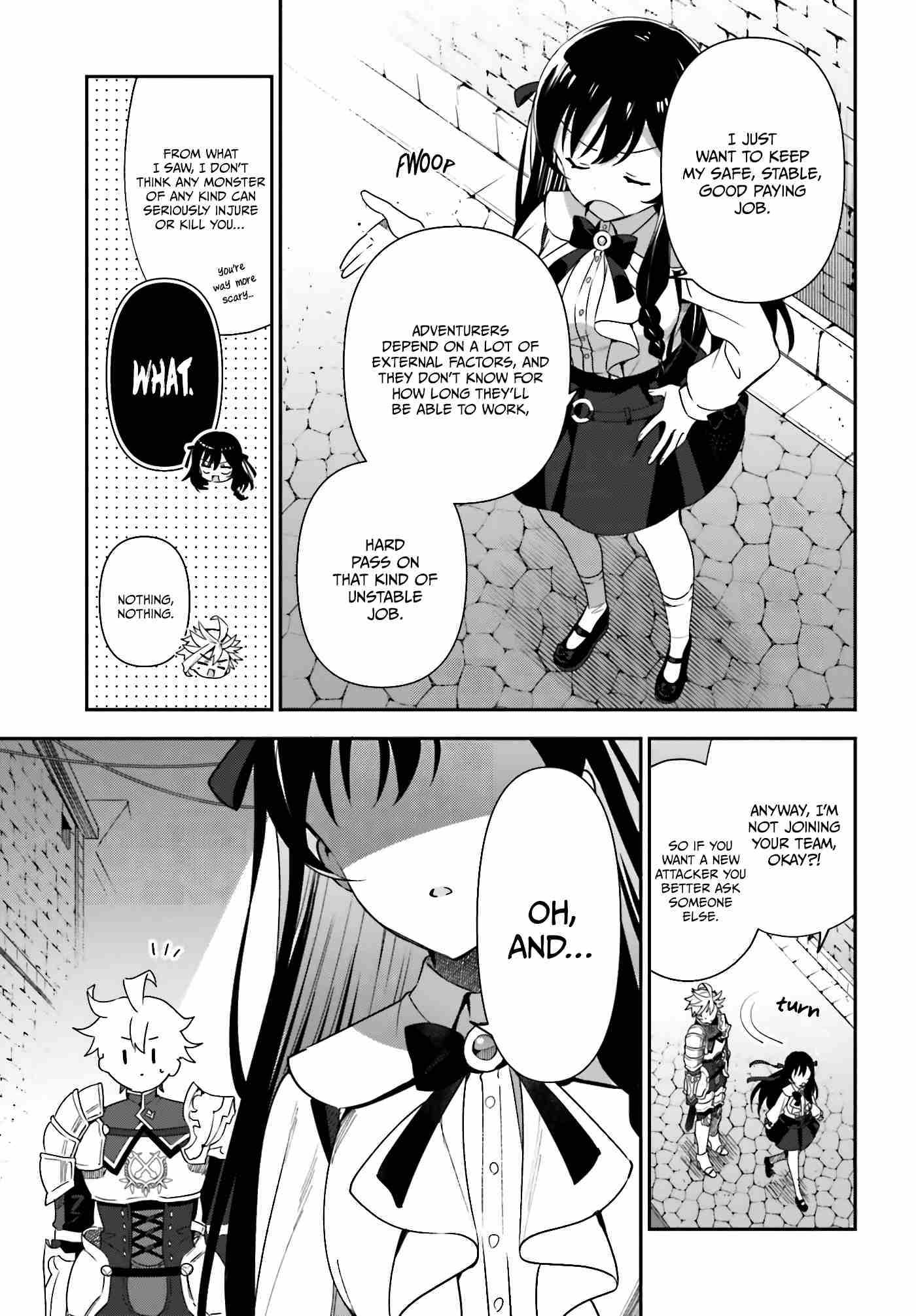 I’m the Guild Receptionist, but Since I Don’t Want to Work Overtime, I Think I’ll Just Solo the Boss Chapter 3 - Page 26