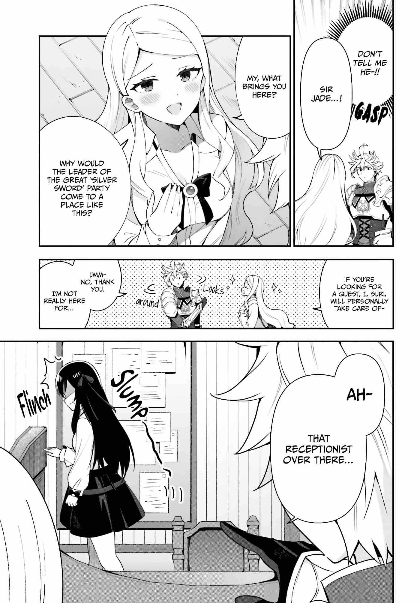 I’m the Guild Receptionist, but Since I Don’t Want to Work Overtime, I Think I’ll Just Solo the Boss Chapter 3 - Page 4