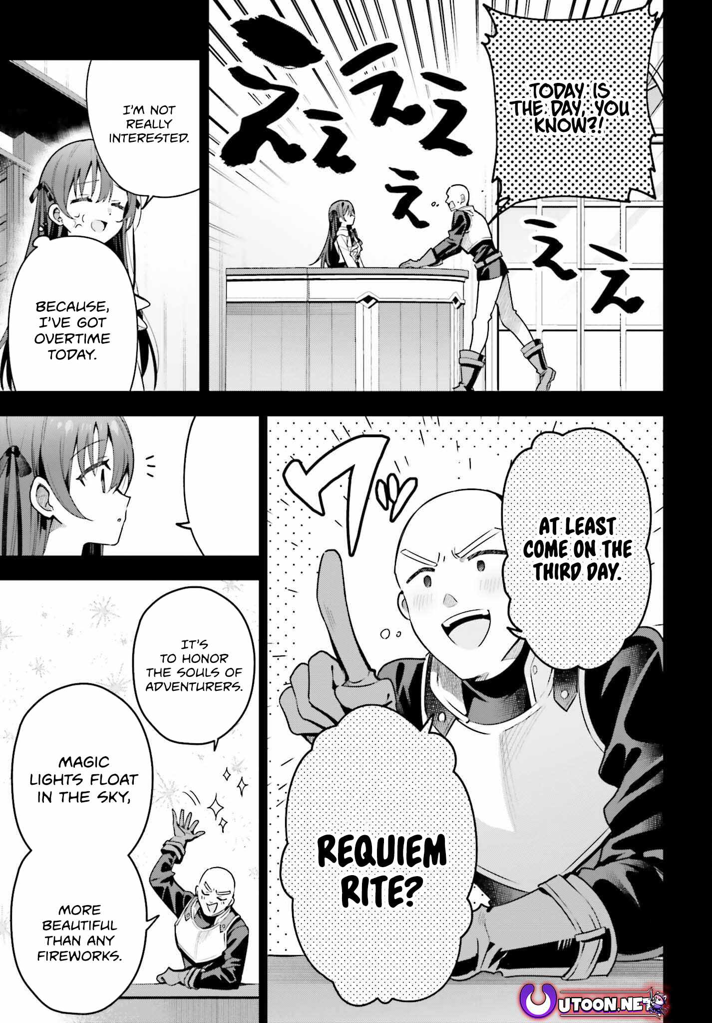 I’m the Guild Receptionist, but Since I Don’t Want to Work Overtime, I Think I’ll Just Solo the Boss Chapter 37 - Page 10