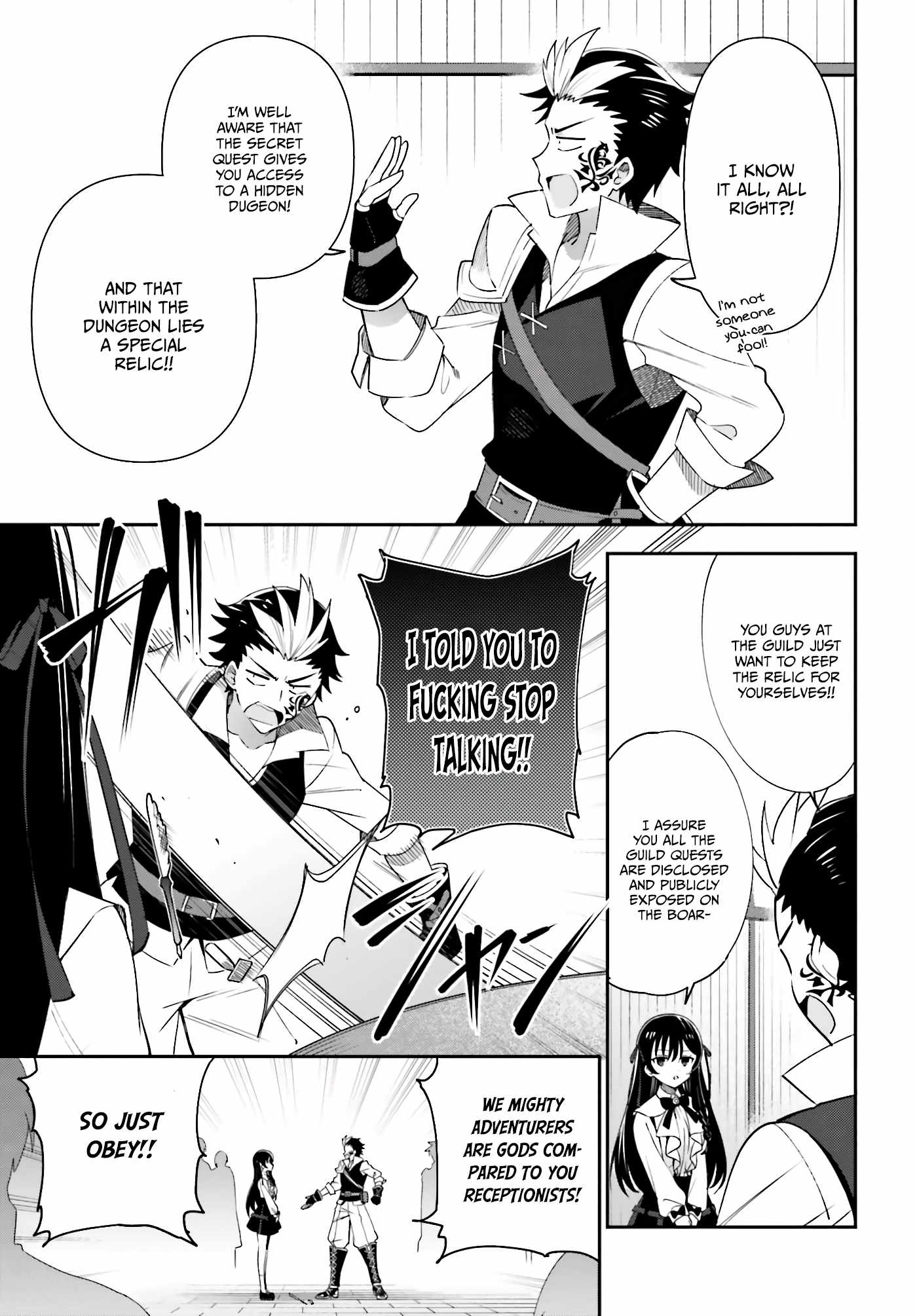I’m the Guild Receptionist, but Since I Don’t Want to Work Overtime, I Think I’ll Just Solo the Boss Chapter 4 - Page 20