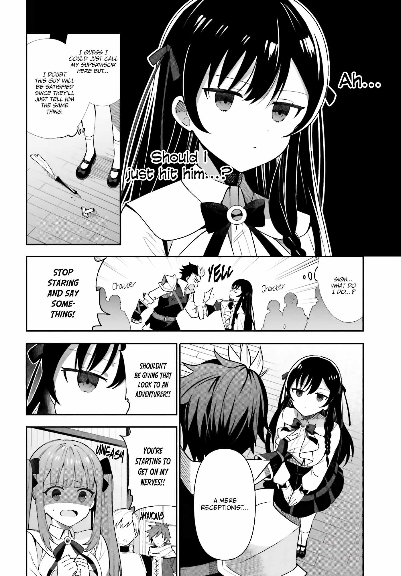 I’m the Guild Receptionist, but Since I Don’t Want to Work Overtime, I Think I’ll Just Solo the Boss Chapter 4 - Page 21