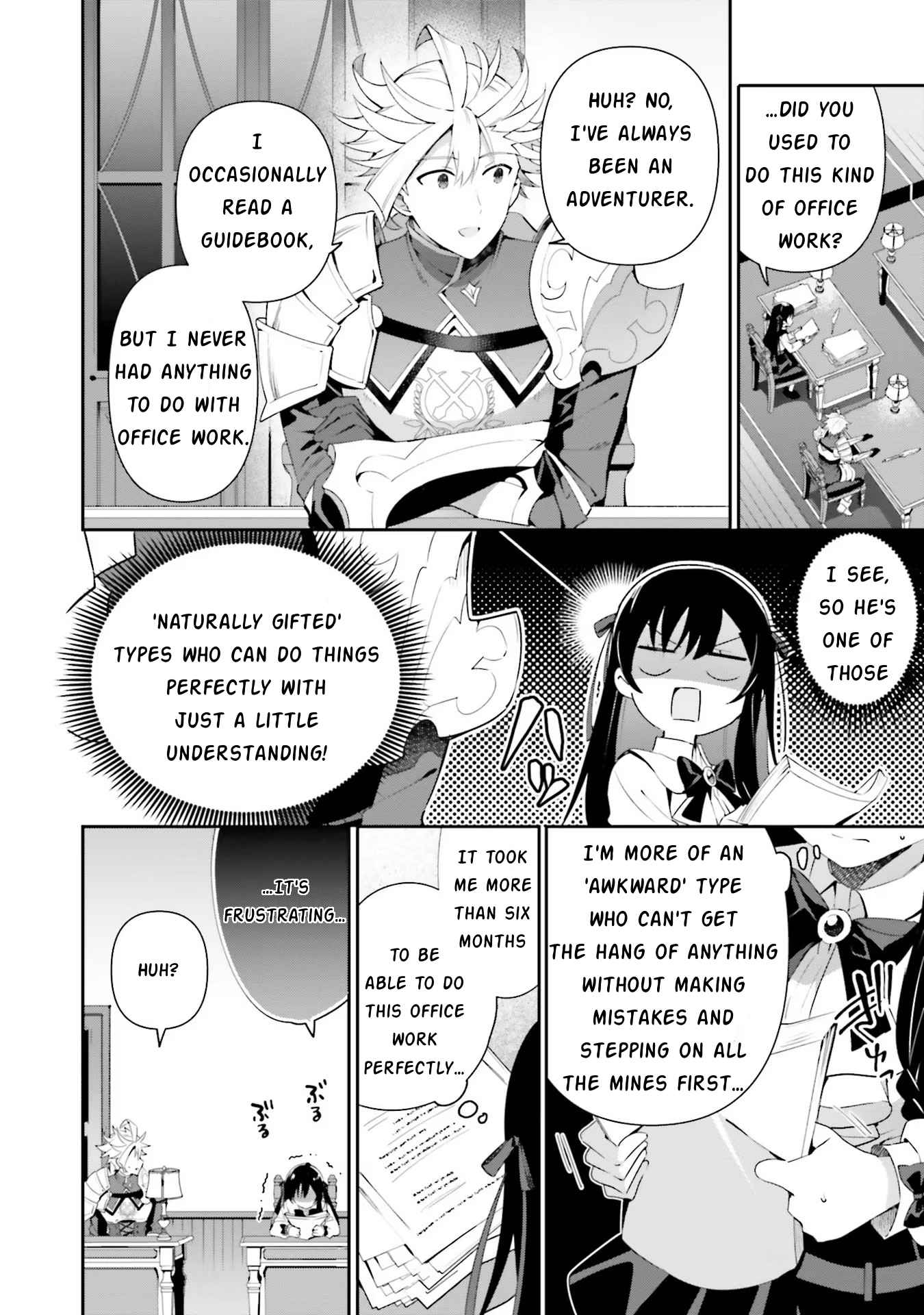 I’m the Guild Receptionist, but Since I Don’t Want to Work Overtime, I Think I’ll Just Solo the Boss Chapter 7 - Page 12