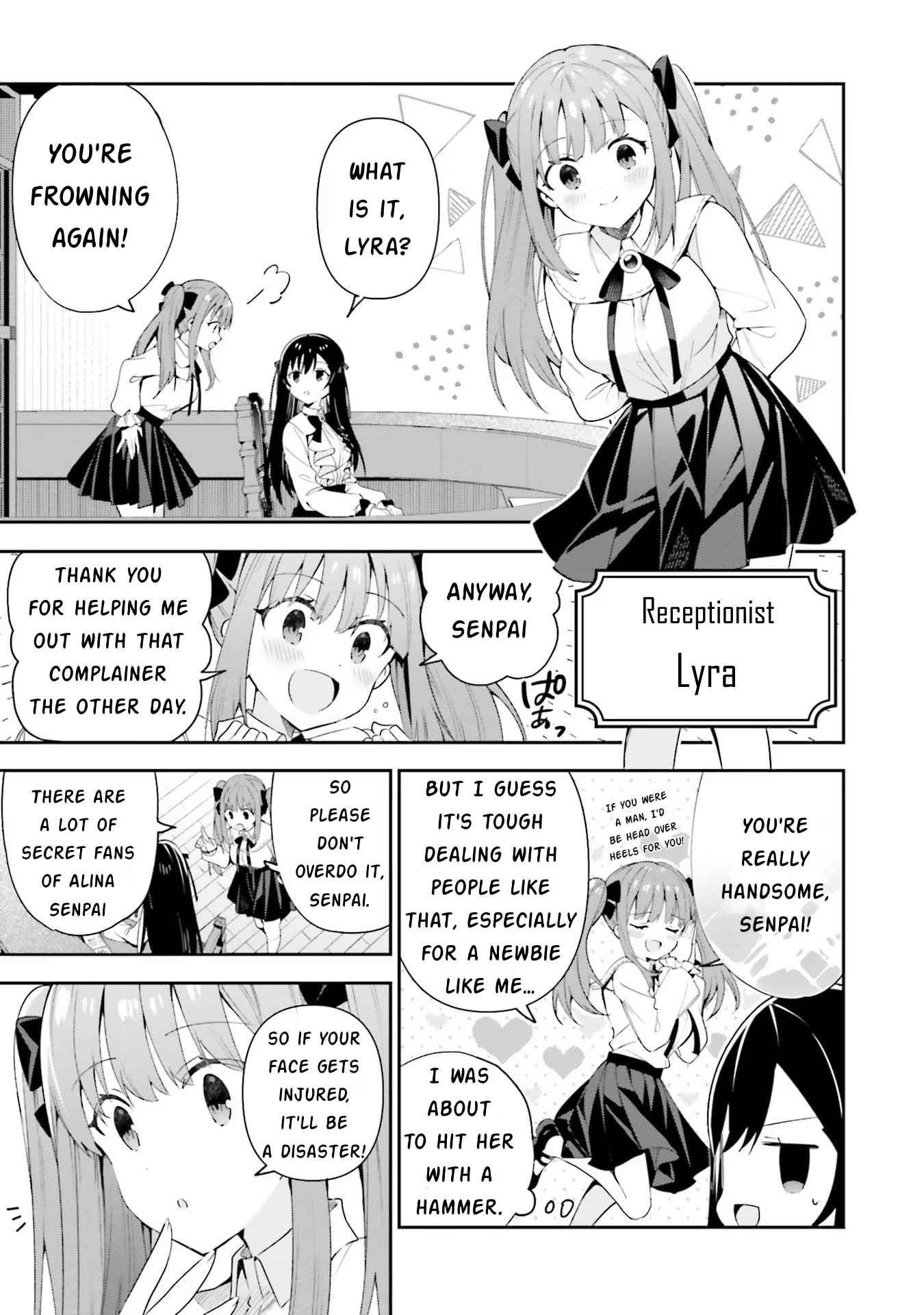 I’m the Guild Receptionist, but Since I Don’t Want to Work Overtime, I Think I’ll Just Solo the Boss Chapter 7 - Page 23