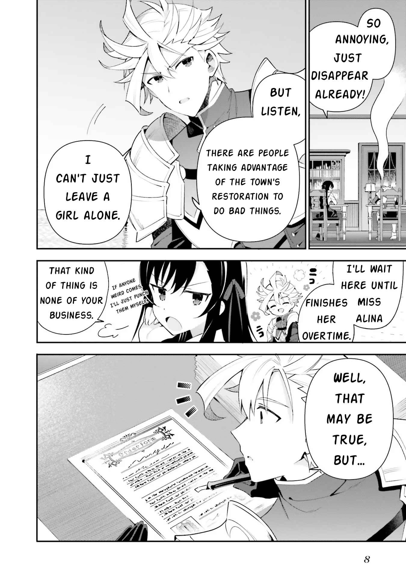 I’m the Guild Receptionist, but Since I Don’t Want to Work Overtime, I Think I’ll Just Solo the Boss Chapter 7 - Page 10