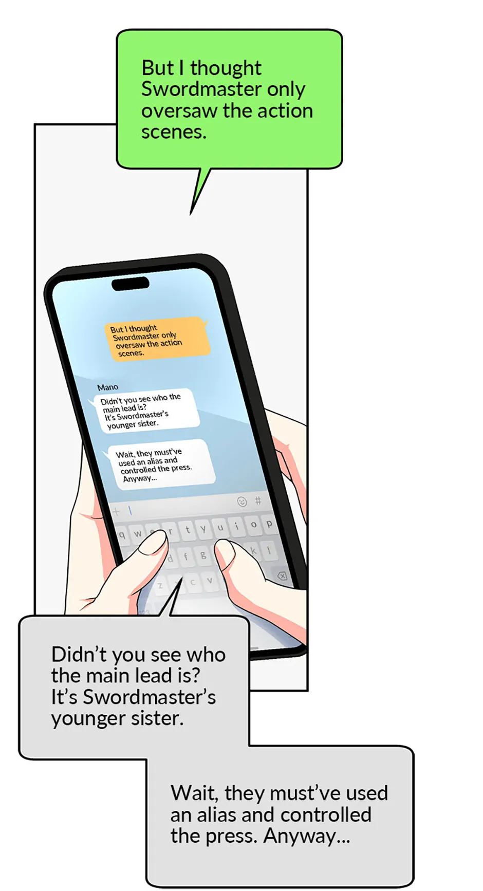 I’m the Main Character’s Little Sister Chapter 54 - Page 42