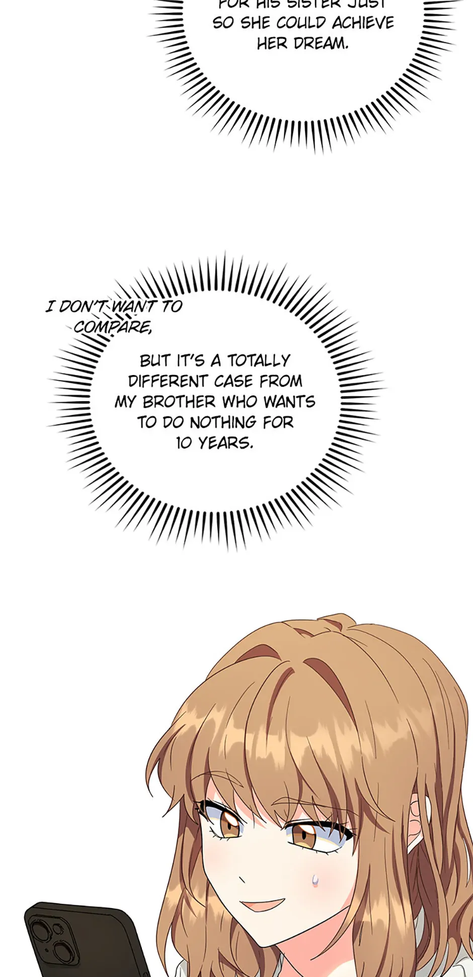 I’m the Main Character’s Little Sister Chapter 54 - Page 57