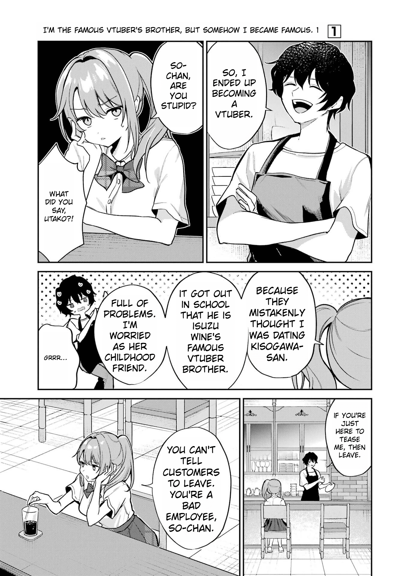 I’m the Older Brother of a Famous VTuber, but for Some Reason I Became Famous Chapter 3 - Page 19