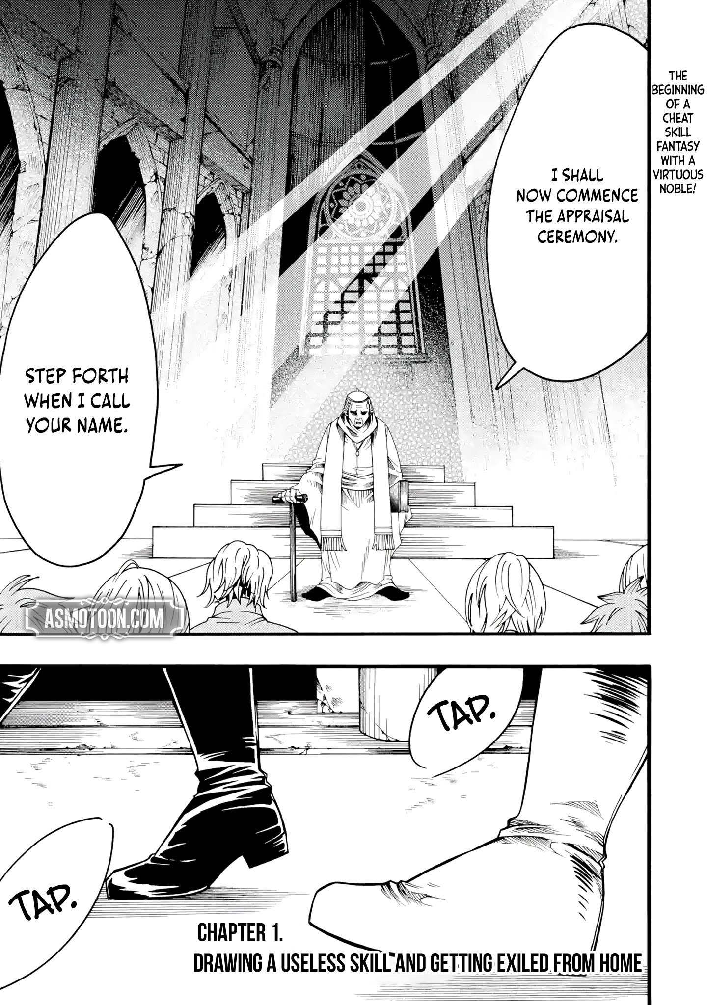 I’m the Only One Who Can Open the Status Window ~In a World Where I’m the Only One Who Can See Statuses, I Can Choose All the Cheat Skills and S-Rank Items I Want~ Chapter 1 - Page 2