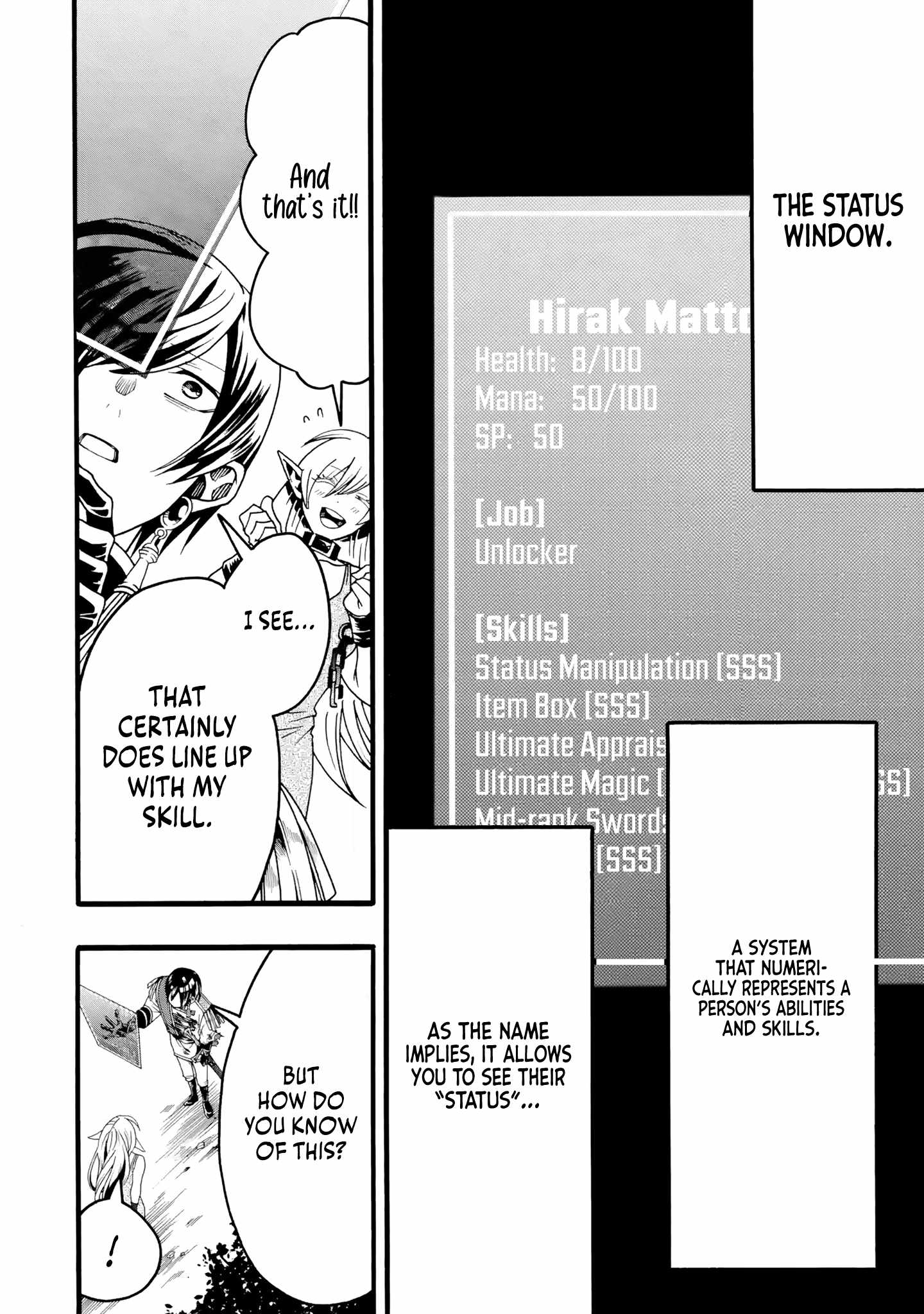 I’m the Only One Who Can Open the Status Window ~In a World Where I’m the Only One Who Can See Statuses, I Can Choose All the Cheat Skills and S-Rank Items I Want~ Chapter 2 - Page 5