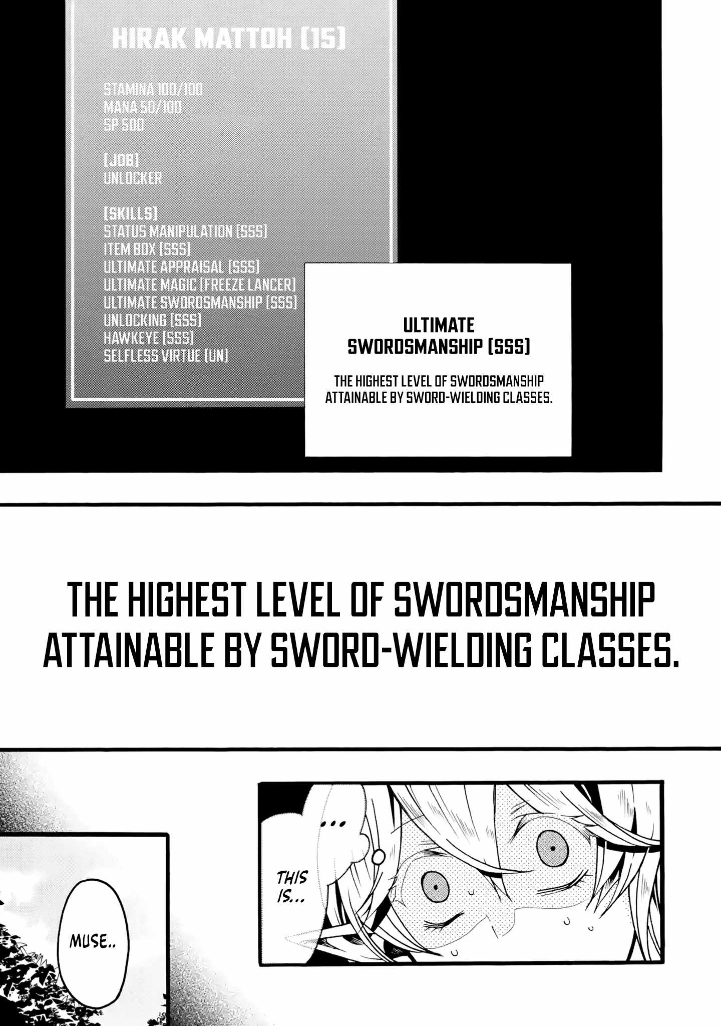 I’m the Only One Who Can Open the Status Window ~In a World Where I’m the Only One Who Can See Statuses, I Can Choose All the Cheat Skills and S-Rank Items I Want~ Chapter 4 - Page 38