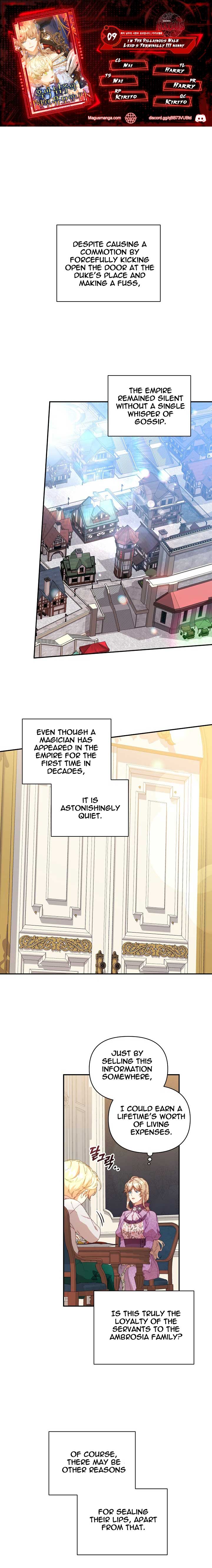 I’m the Villainous Male Lead’s Terminally Ill Aunt Chapter 9 - Page 0