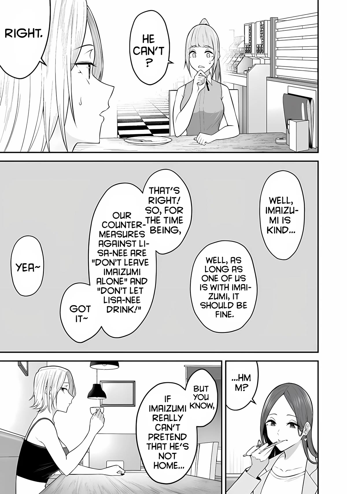 Imaizumin’s House is a Place for Gals to Gather Chapter 15 - Page 21