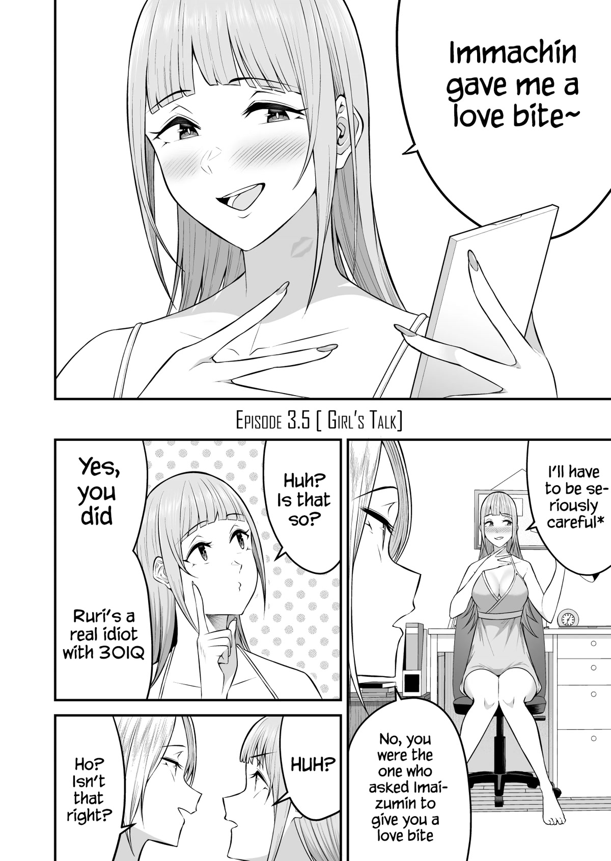 Imaizumin’s House is a Place for Gals to Gather Chapter 3.5 - Page 3
