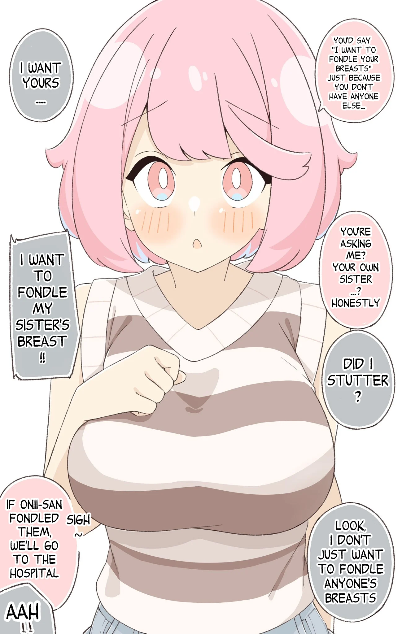 Imouto no Mune ga Suki Chapter 2 - Page 1