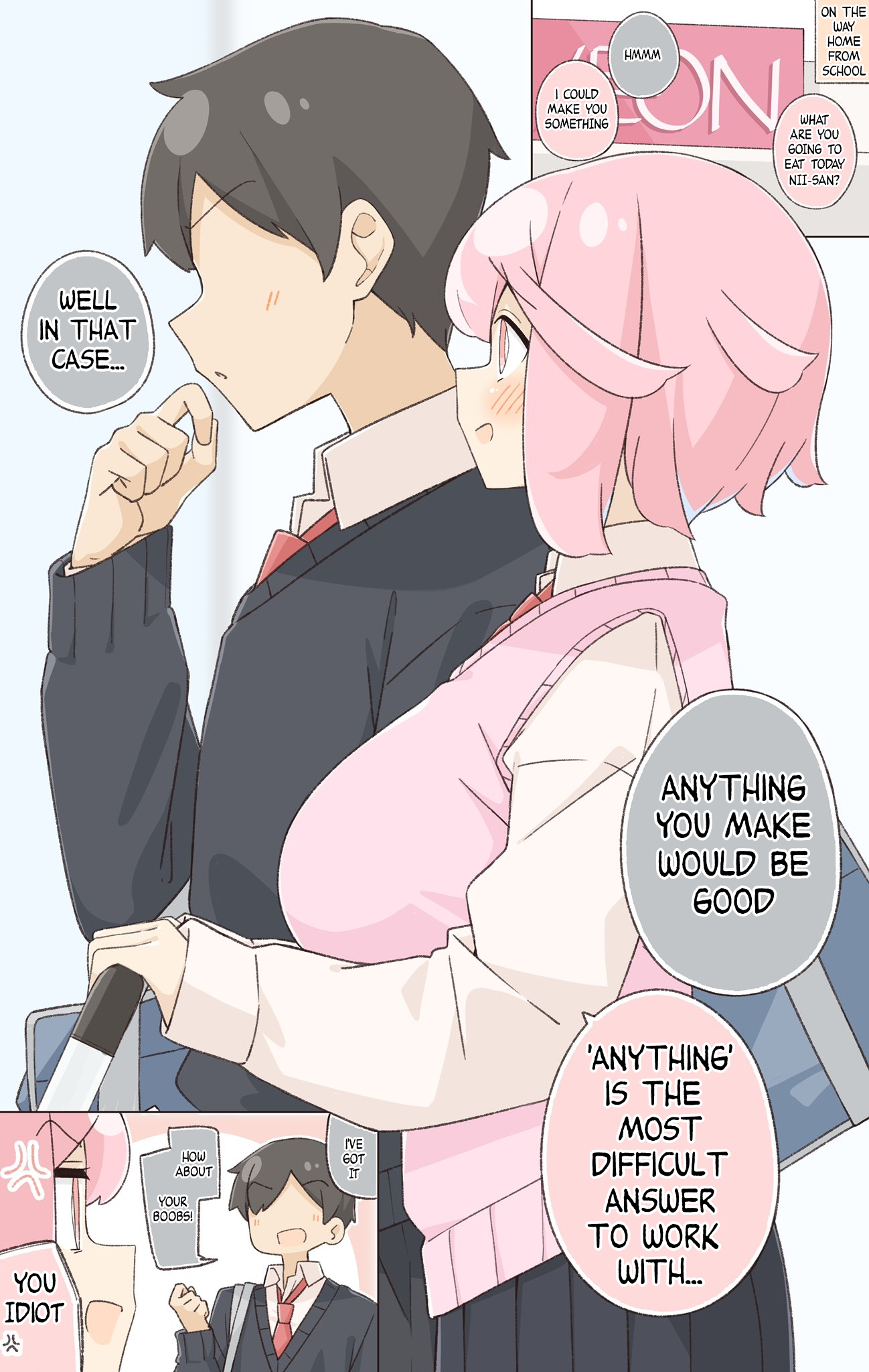 Imouto no Mune ga Suki Chapter 44 - Page 1