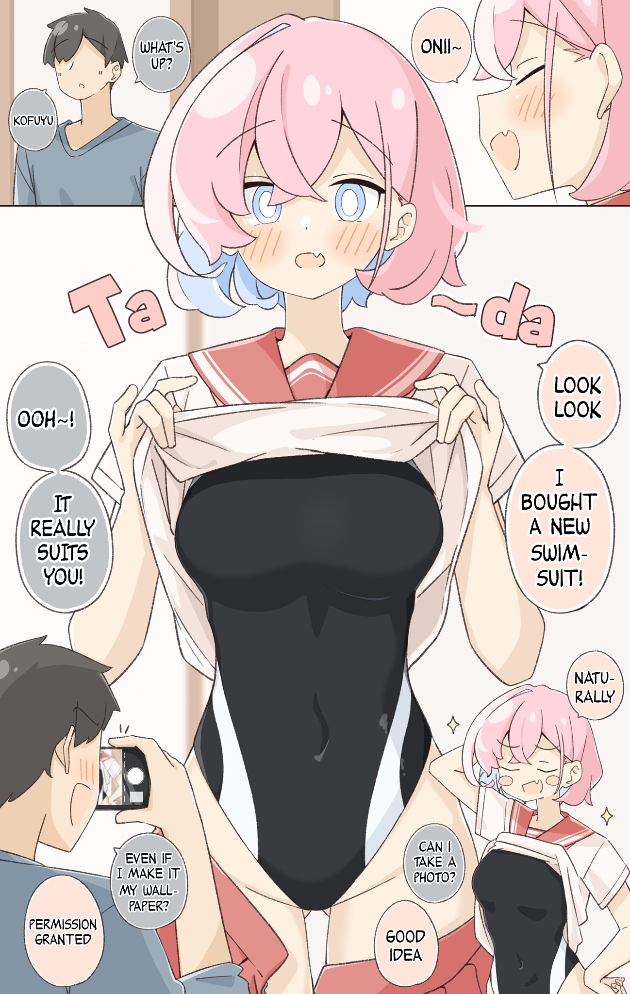 Imouto no Mune ga Suki Chapter 58 - Page 1