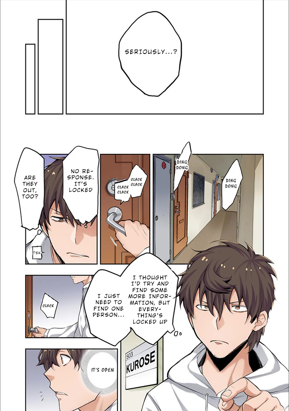 In A World Filled With Zombies, I’m The Only One They Won’t Attack Chapter 1 - Page 5