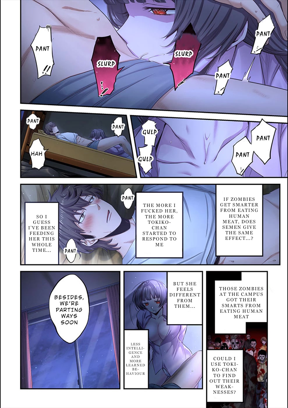 In A World Filled With Zombies, I’m The Only One They Won’t Attack Chapter 10 - Page 14