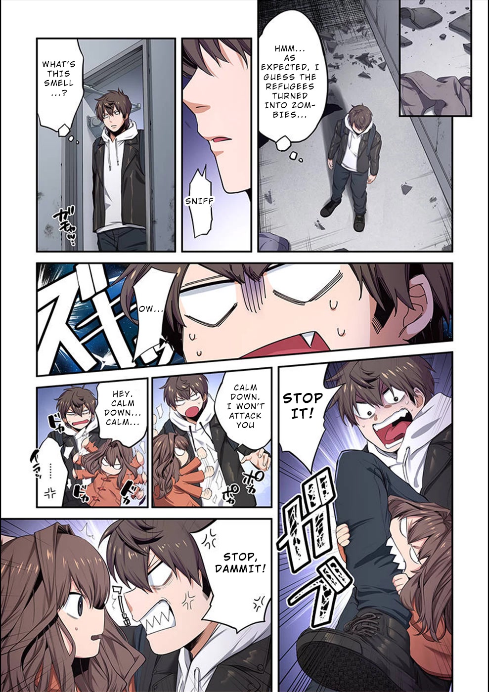 In A World Filled With Zombies, I’m The Only One They Won’t Attack Chapter 14 - Page 13