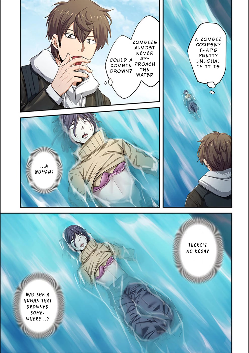 In A World Filled With Zombies, I’m The Only One They Won’t Attack Chapter 18 - Page 13