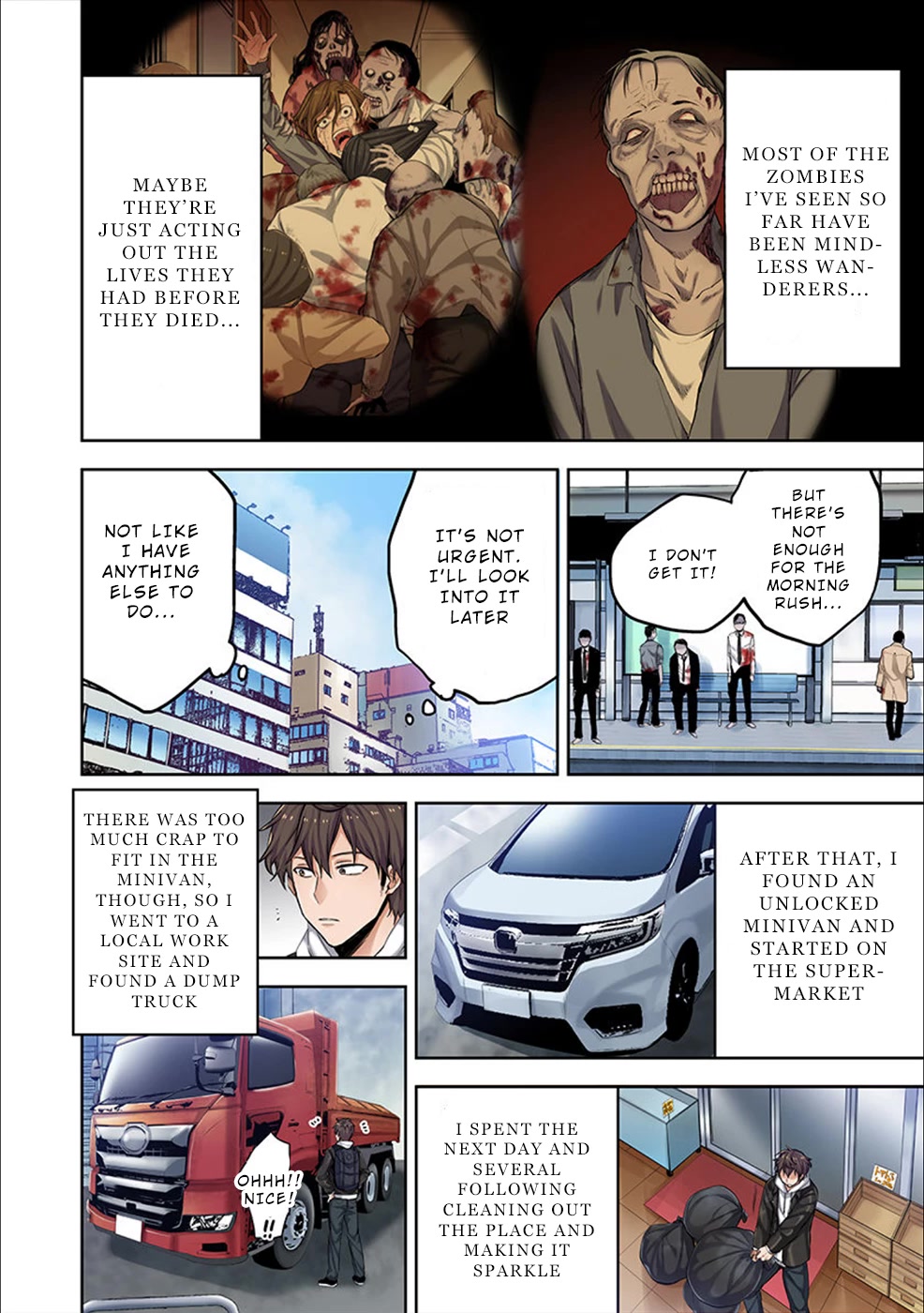 In A World Filled With Zombies, I’m The Only One They Won’t Attack Chapter 2 - Page 12