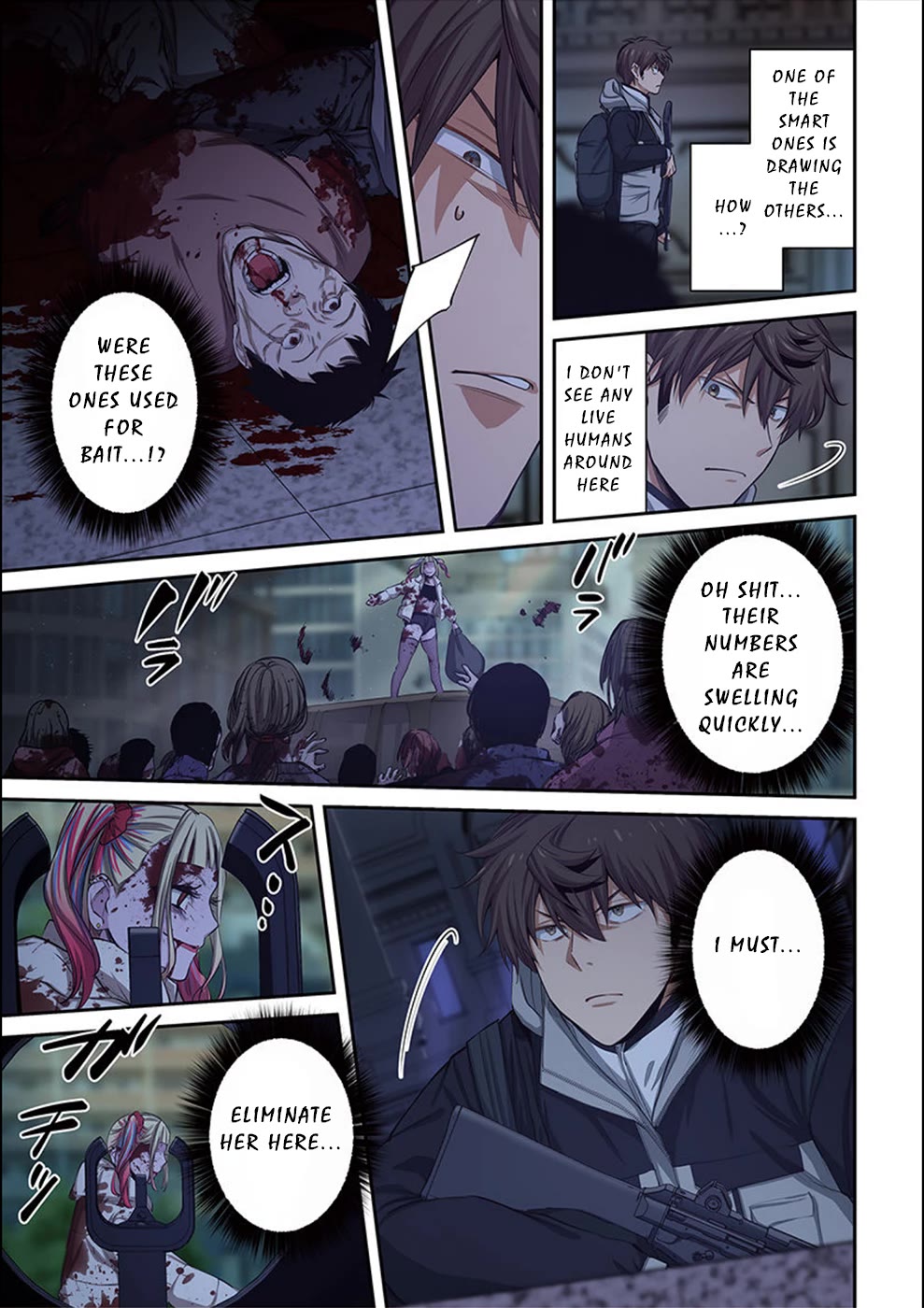 In A World Filled With Zombies, I’m The Only One They Won’t Attack Chapter 25 - Page 13