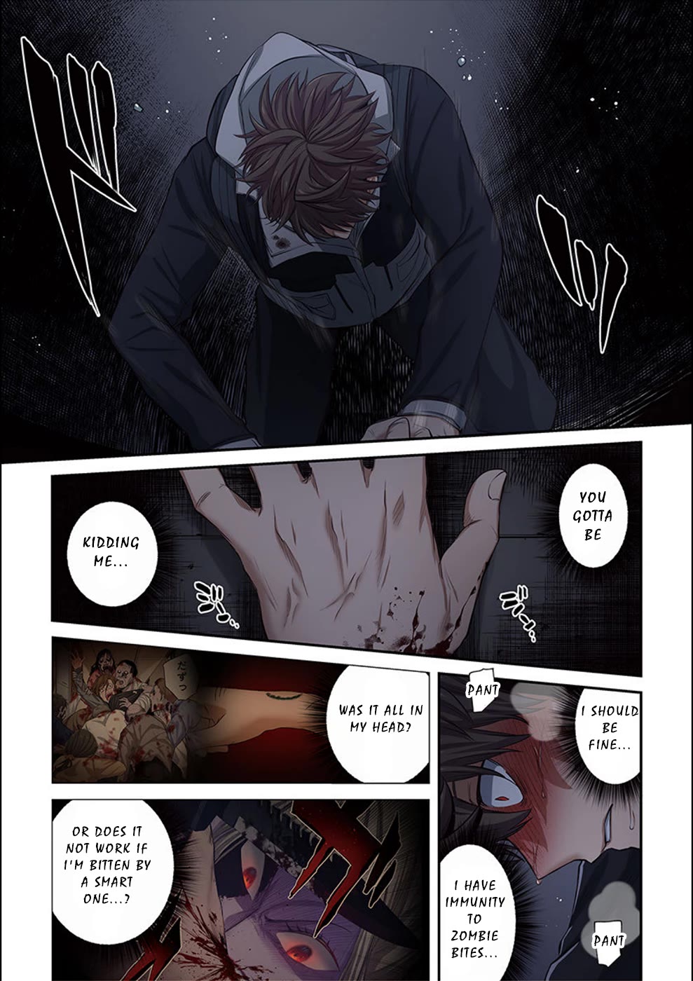 In A World Filled With Zombies, I’m The Only One They Won’t Attack Chapter 27 - Page 13