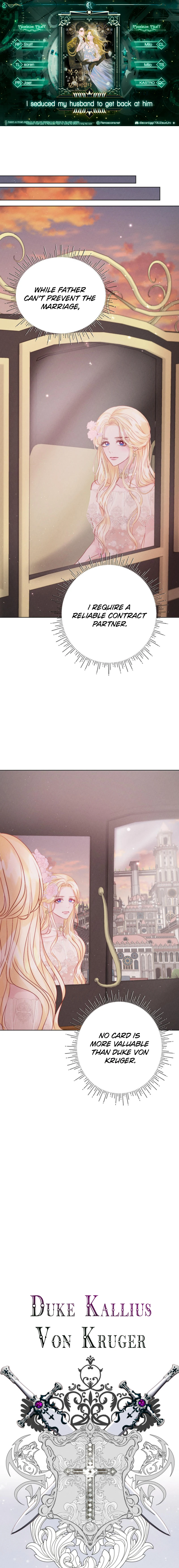 In an Attempt to Get Revenge, I Seduced My Husband Chapter 3 - Page 0