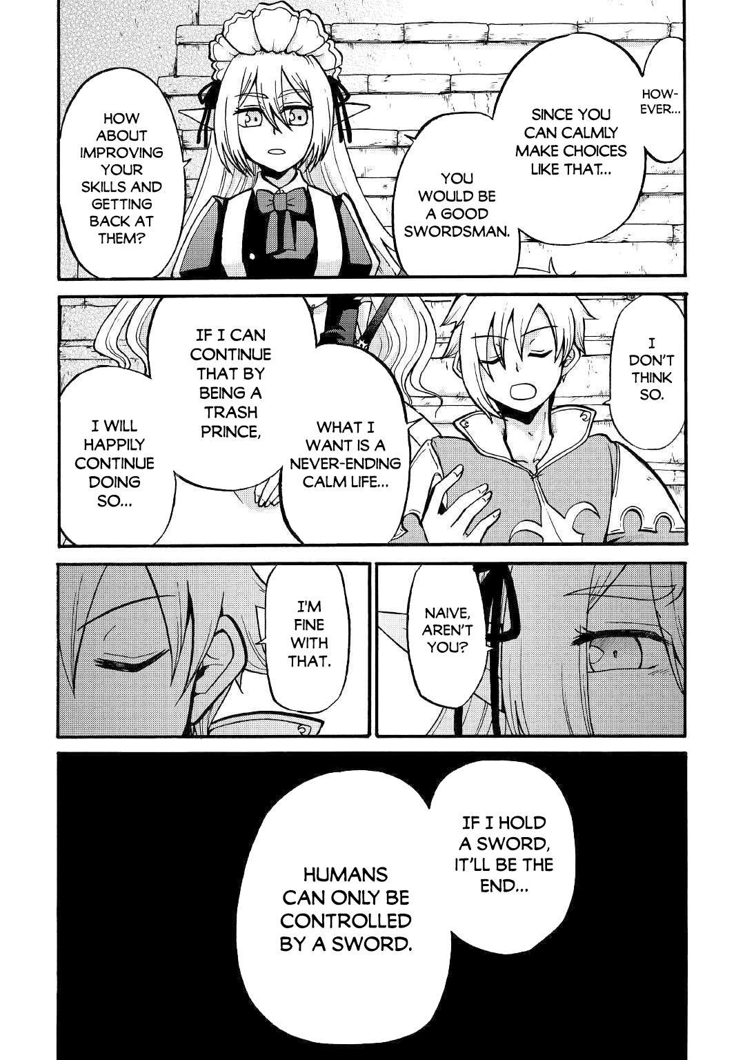 In Previous Life I Was a Sword Emperor But Now a Trash Prince Chapter 2 - Page 14