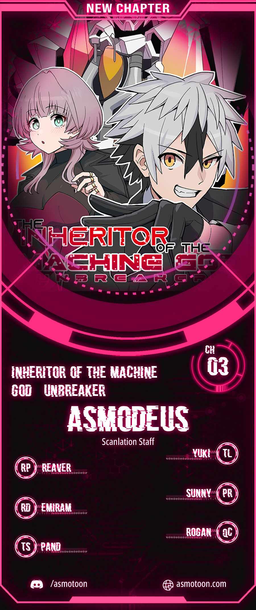 Inheritor of the Machine God: Unbreaker Chapter 3 - Page 1