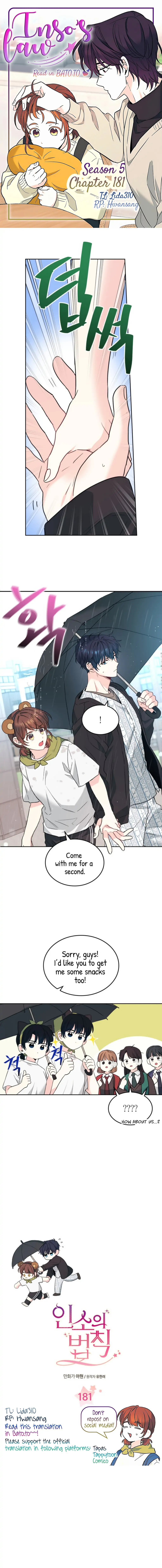 Inso’s Law Chapter 181 - Page 1