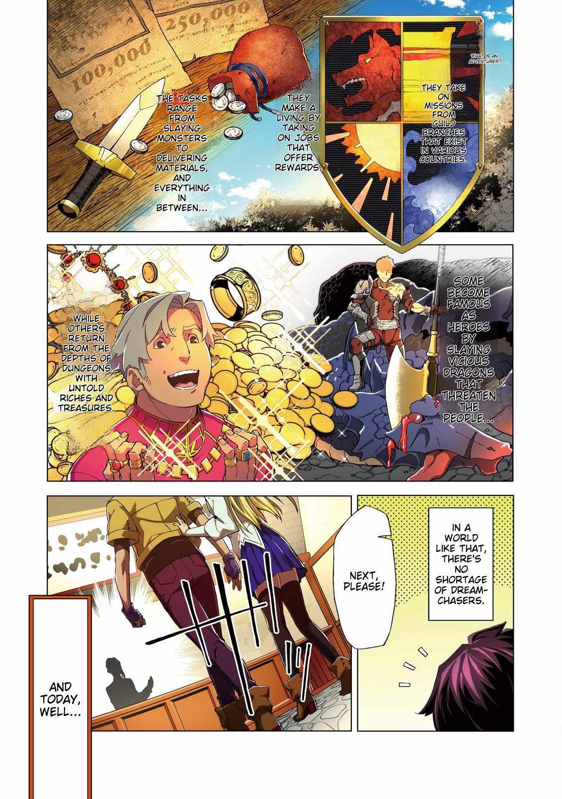 Instant Death and Destruction of the Weakest Magician Chapter 1 - Page 1