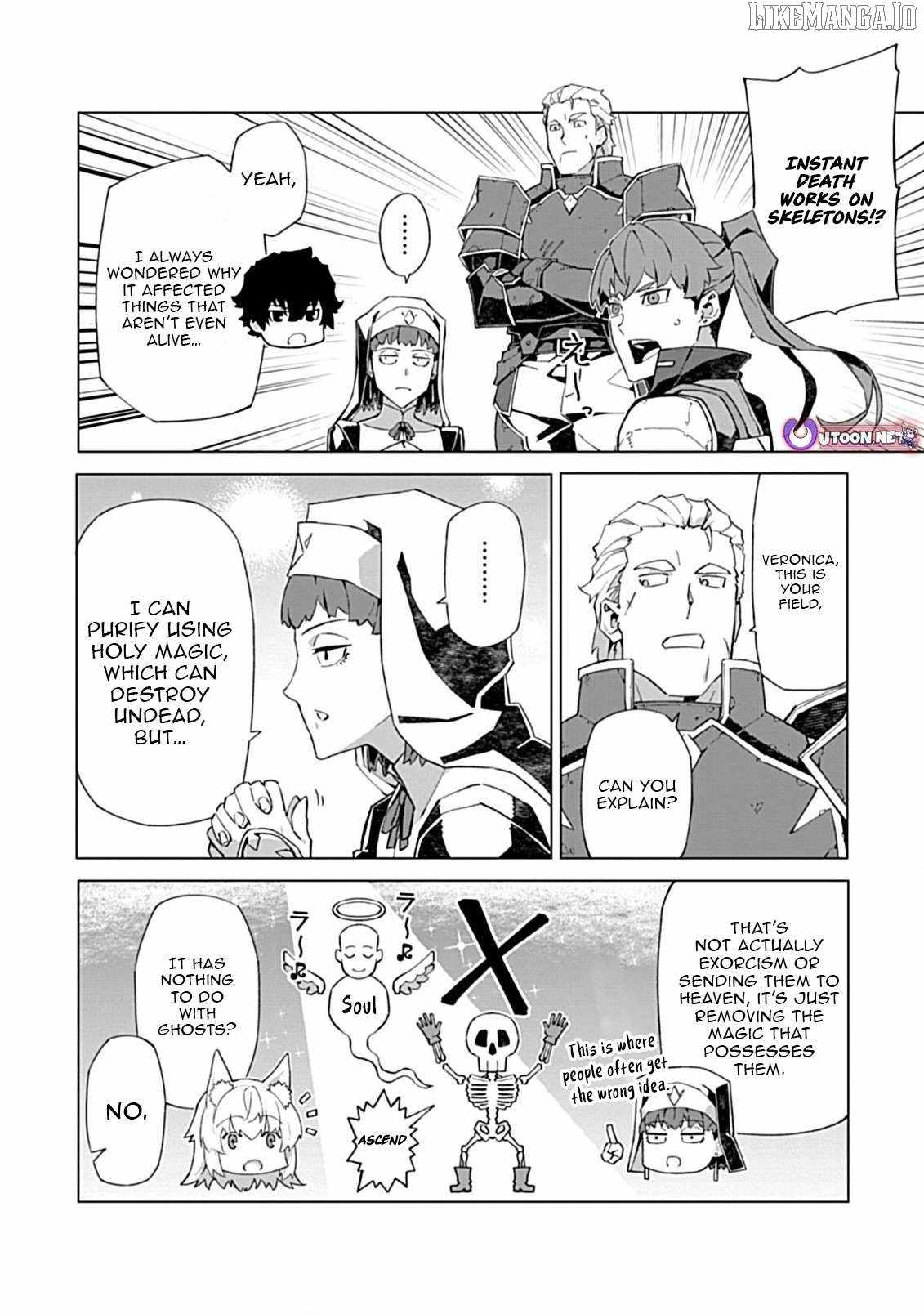 Instant Death and Destruction of the Weakest Magician Chapter 14.2 - Page 1